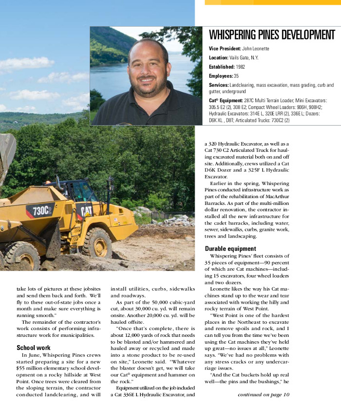 Whispering Pines Development News